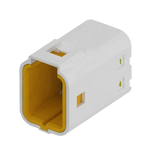 Waterproof double-layer board end connector