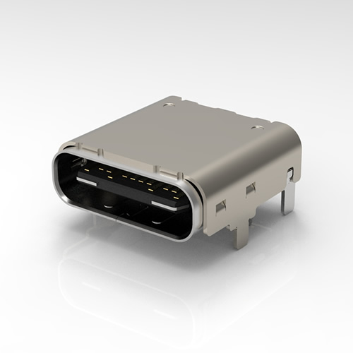 USB 3.1 TYPE-C REC 24PIN,CH=1.68mm