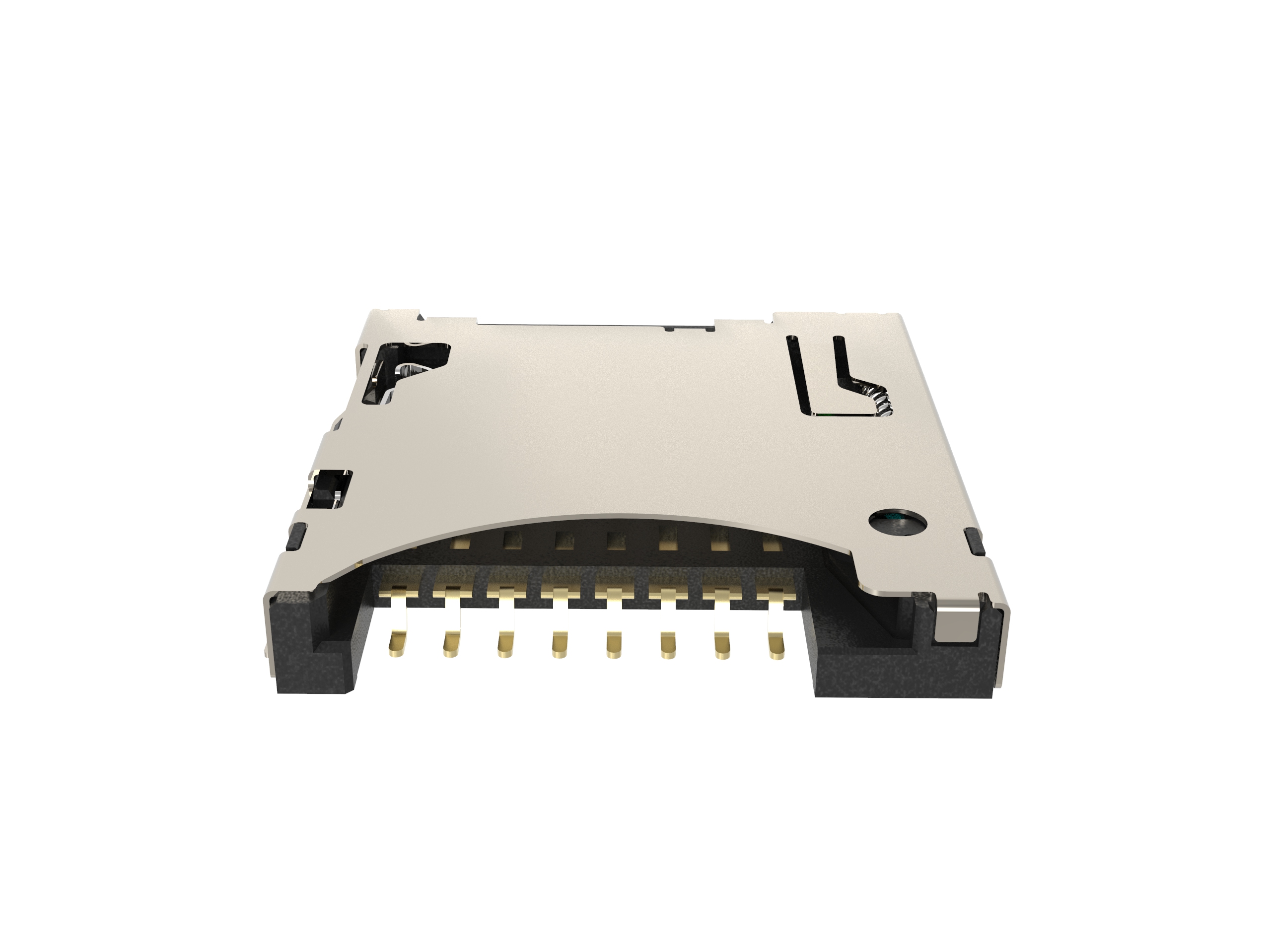 MICRO SD CARD，H=1.45mm1MSD011