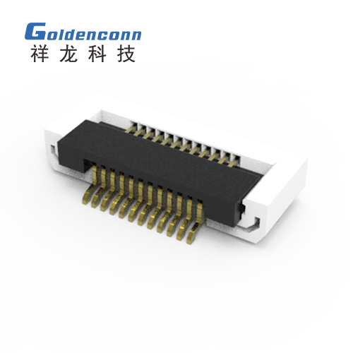 0.5 PICTH Easyon卧式 FPC 前翻盖