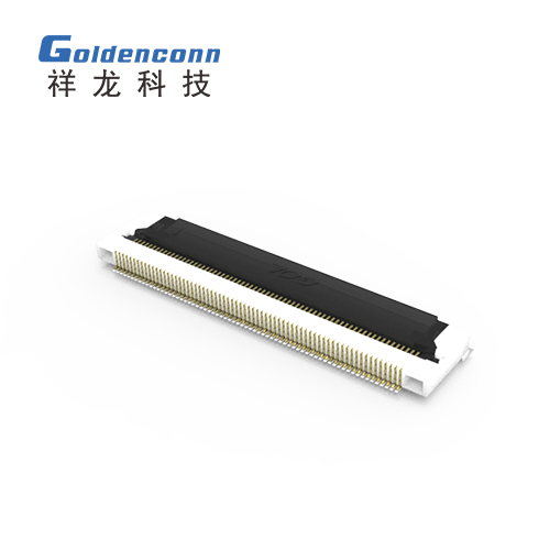 0.5 PICTH Easyon 卧式 FPC 前翻盖，带金属卡扣 05040
