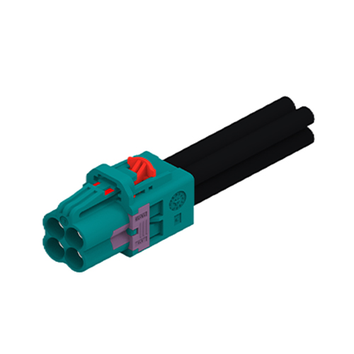 1Mini Fakra 4POL 线端防水线母