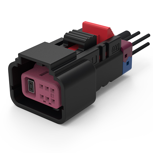 汽车以太网 ETHERNET CONN H-ETH 1 PORT+6 CABLE CONNECT STRAIGHT JACK WATERPROOF