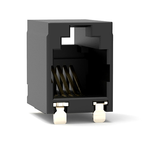 RJ11 CONNECTOR 1X1 PORT WO LEDS1J1C023