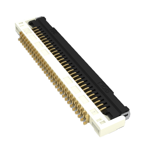 0.5PITCH Easyon 前翻盖式FPC 下接触，带扣1F05068