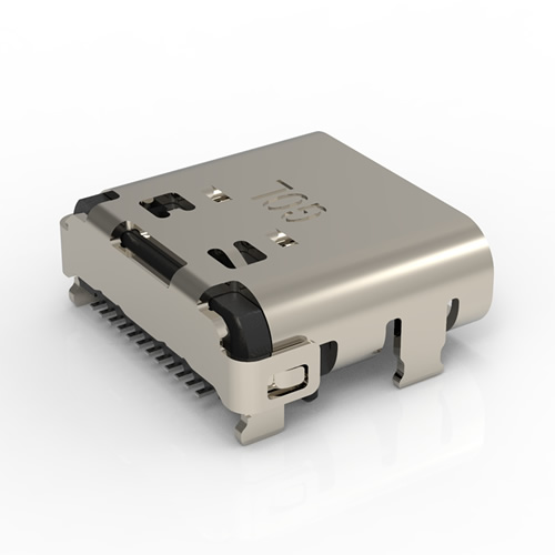 USB 3.1 TYPE-C REC SMT 24PIN,CH=1.57mm1UBC070