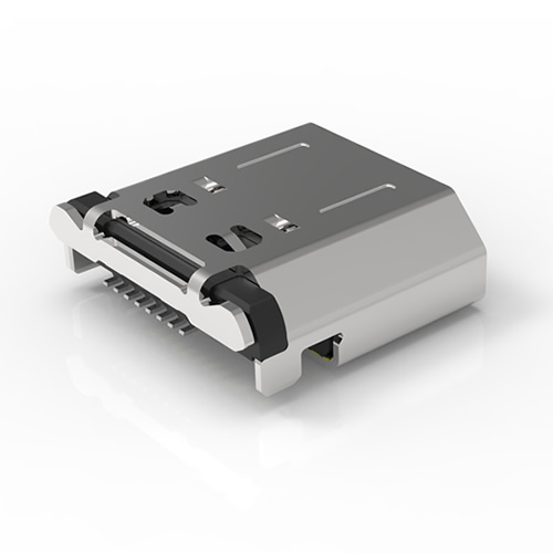 USB 3.1 TYPE-C REC SMT 20PIN,CH=0.47mm1UBC090