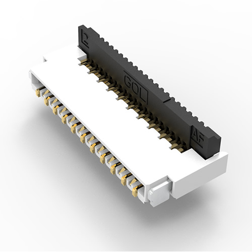 0.3 PICTH FPC,Non-ZIF后翻盖式1F03012